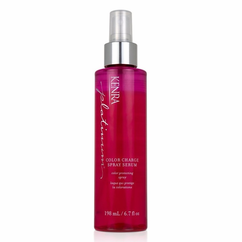 Kenra Spray Serum Heat Protection Platinum Color Charge 6.7oz Discontinued New